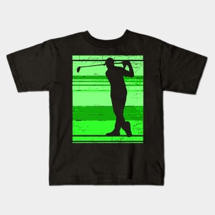 Golf Golfer Kids T-Shirt